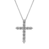 Diamond Cross Pendant - Dracakis Jewellers